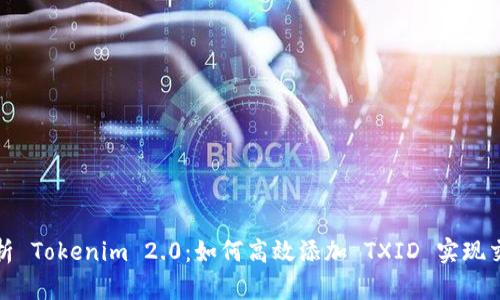 全面解析 Tokenim 2.0：如何高效添加 TXID 实现交易追踪